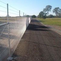 Chain wire fencing